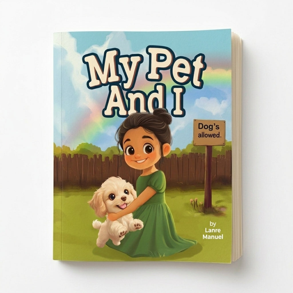 My Pet and I | Children's Illustrated Paperback Story Book by Lanre Manuel | English Kids Picture Book