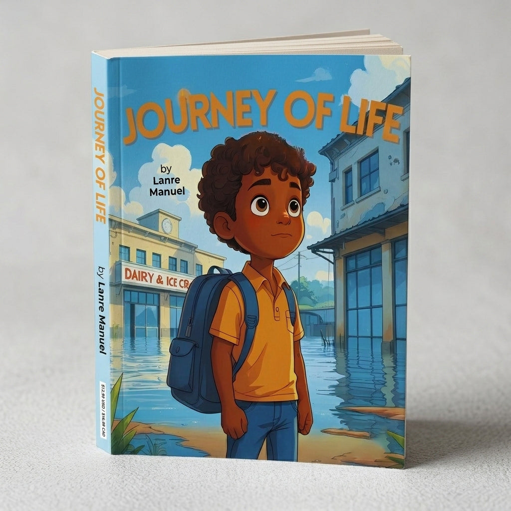 Journey of Life | Children's Illustrated Paperback Story Book by Lanre Manuel | English Kids Picture Book
