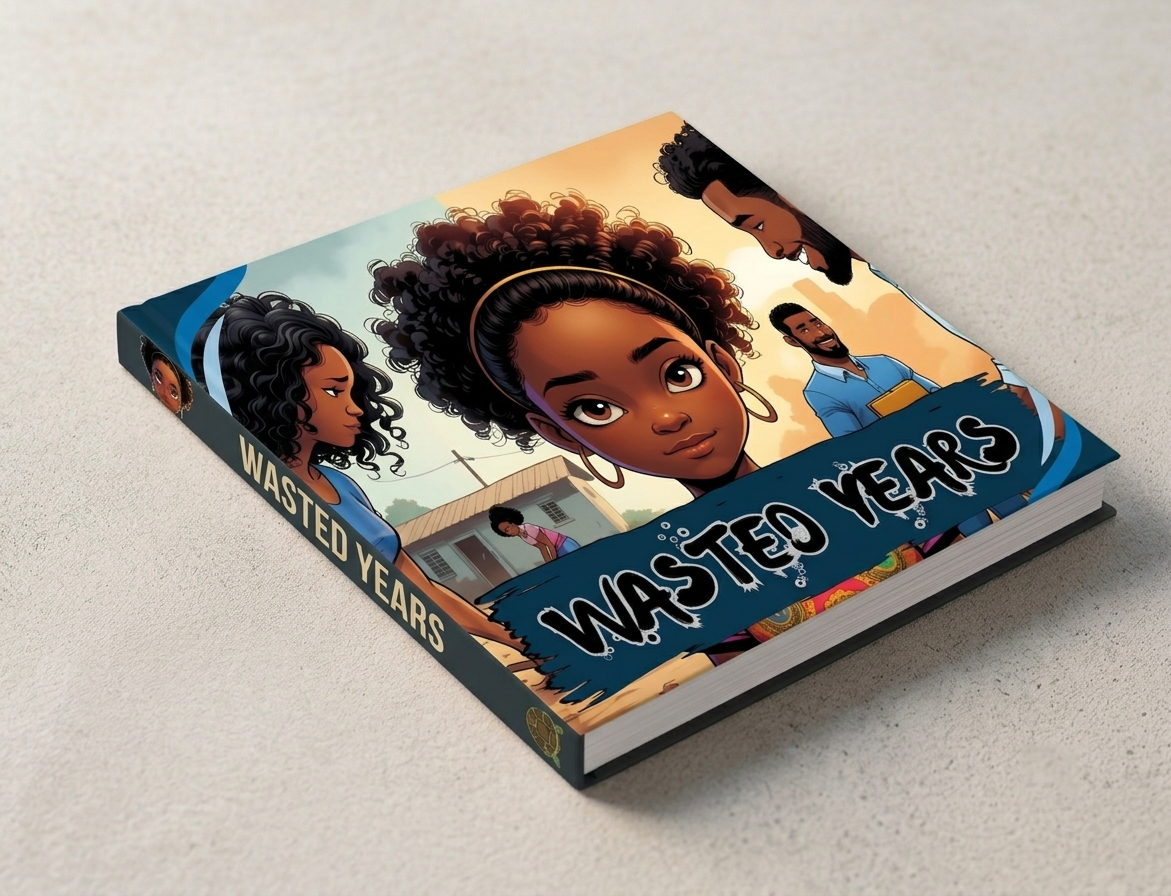 Wasted Years | Children's Illustrated Hardcover Story Book by Lanre Manuel | English Kids Picture Book