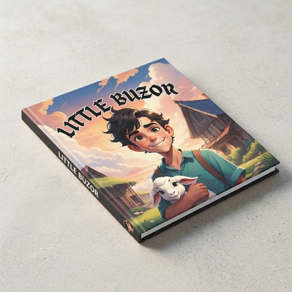 Little Buzor | Children's Illustrated Hardcover Story Book by Lanre Manuel | English Kids Picture Book
