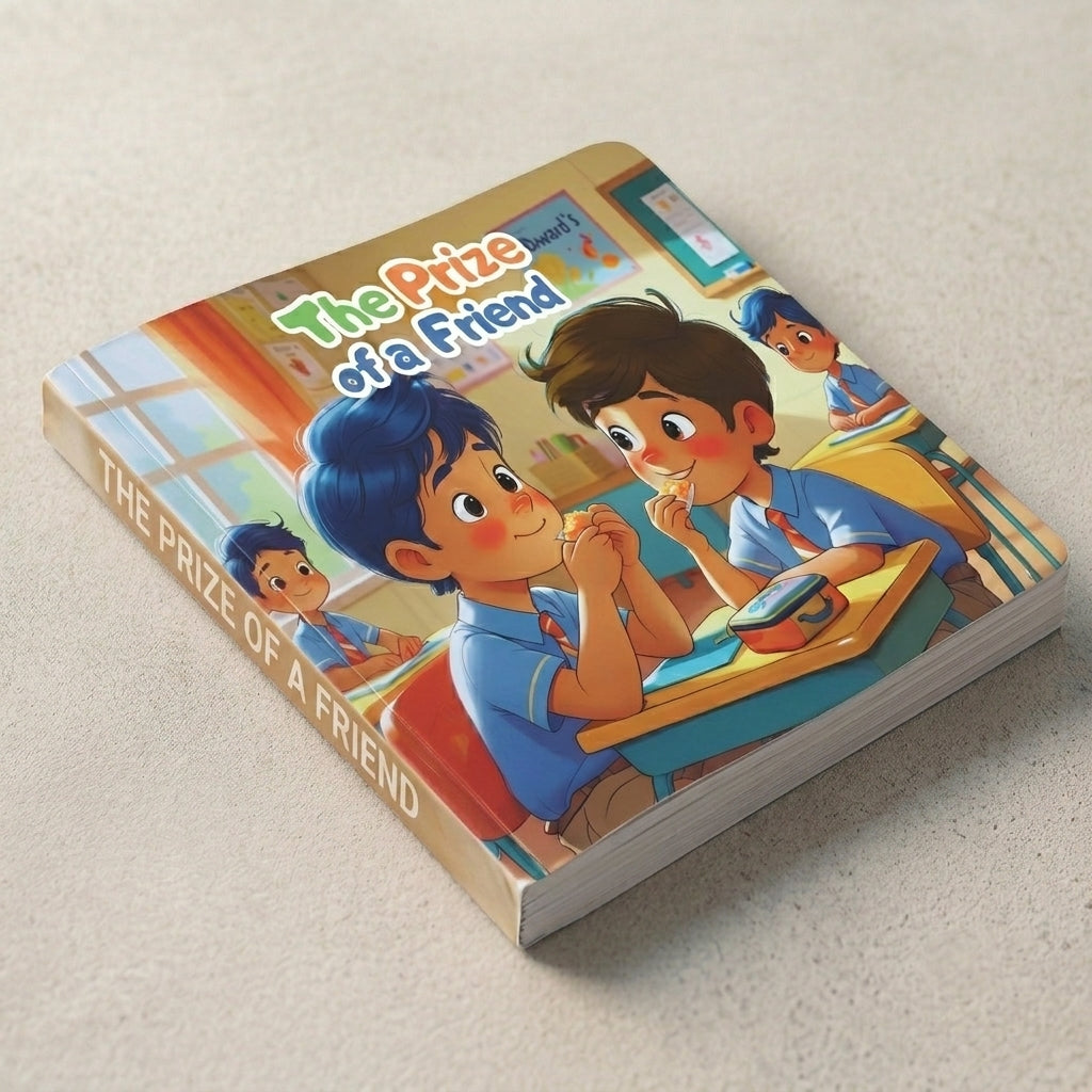 The Prize of a Friend | Children's Illustrated  Paperback Story Book by Lanre Manuel | English Kids Picture Book