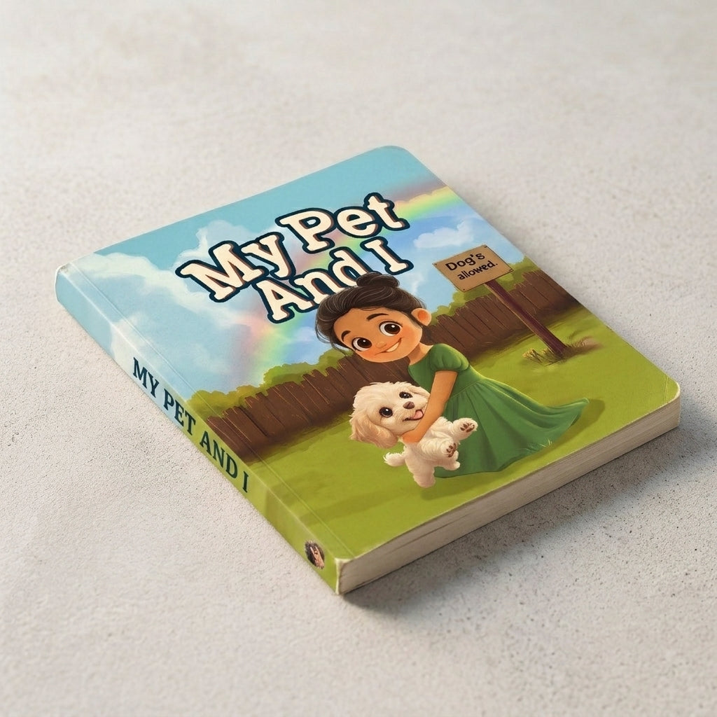 My Pet and I | Children's Illustrated Paperback Story Book by Lanre Manuel | English Kids Picture Book