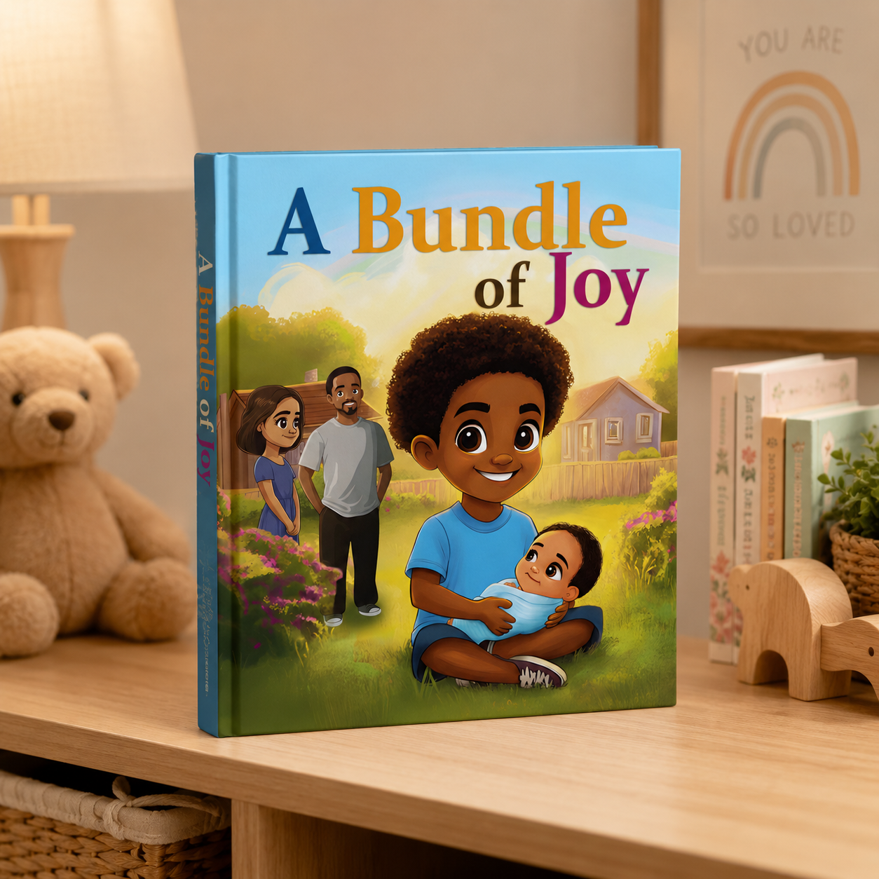 A Bundle of Joy | Children's Illustrated Hardcover Story Book by Lanre Manuel | English Kids Picture Book