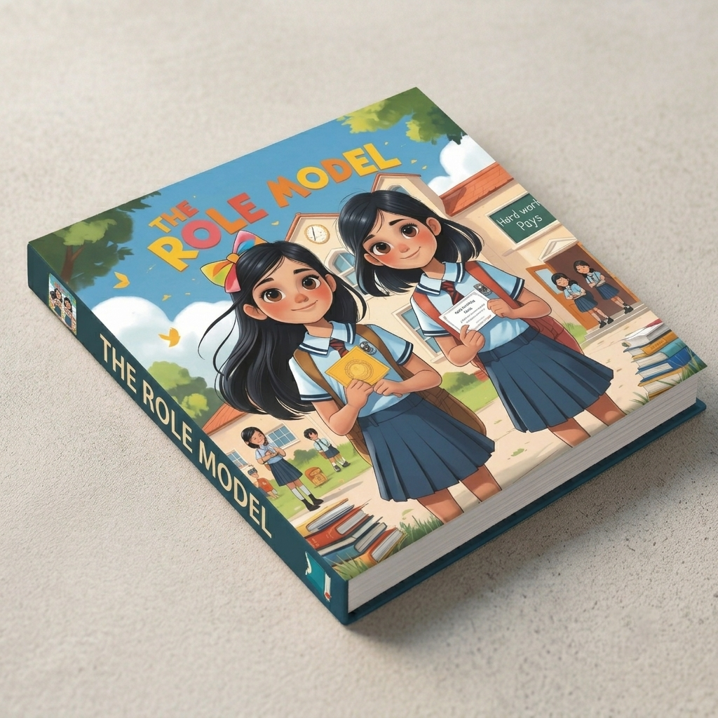 The Role Model | Children's Illustrated Hardcover Story Book by Lanre Manuel | English Kids Picture Book