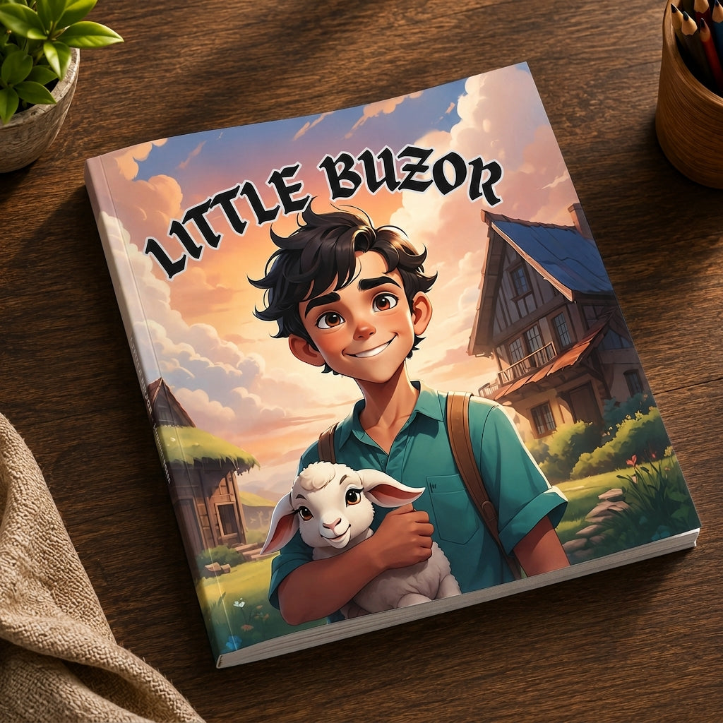 Little Buzor | Children's Illustrated Paperback Story Book by Lanre Manuel | English Kids Picture Book