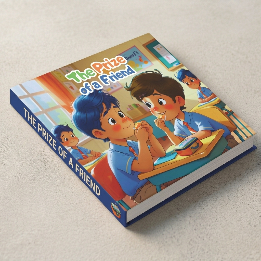 The Prize of a Friend | Children's Illustrated Hardcover Story Book by Lanre Manuel | English Kids Picture Book