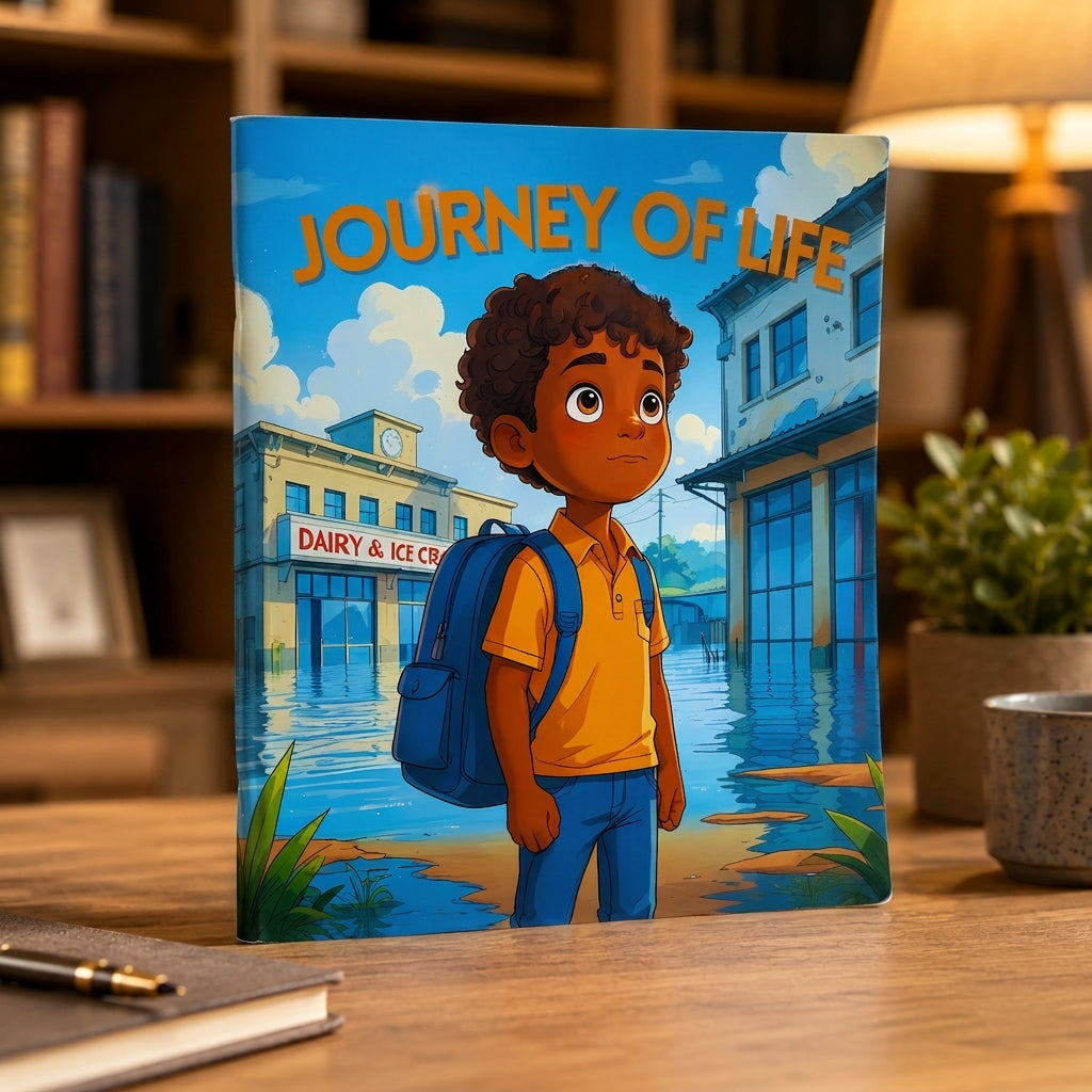 Journey of Life | Children's Illustrated Paperback Story Book by Lanre Manuel | English Kids Picture Book