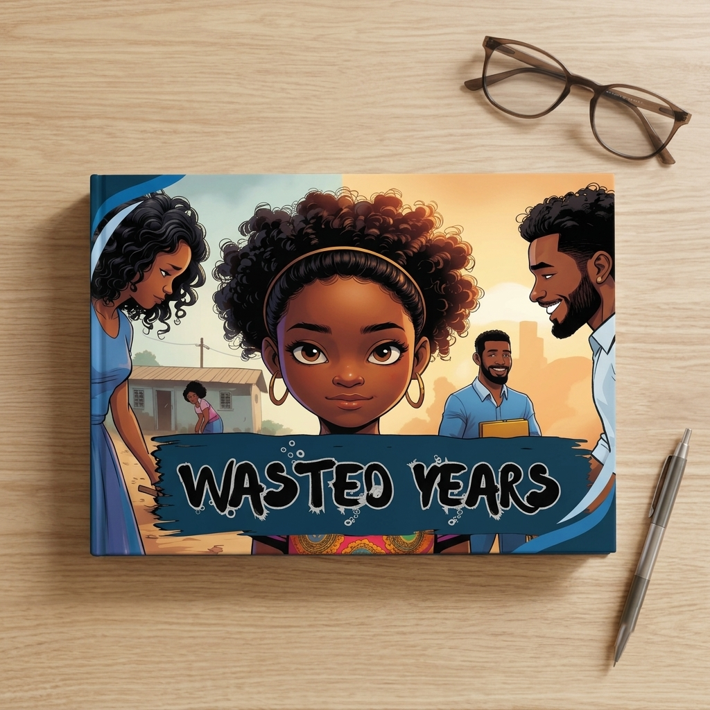 Wasted Years | Children's Illustrated Hardcover Story Book by Lanre Manuel | English Kids Picture Book