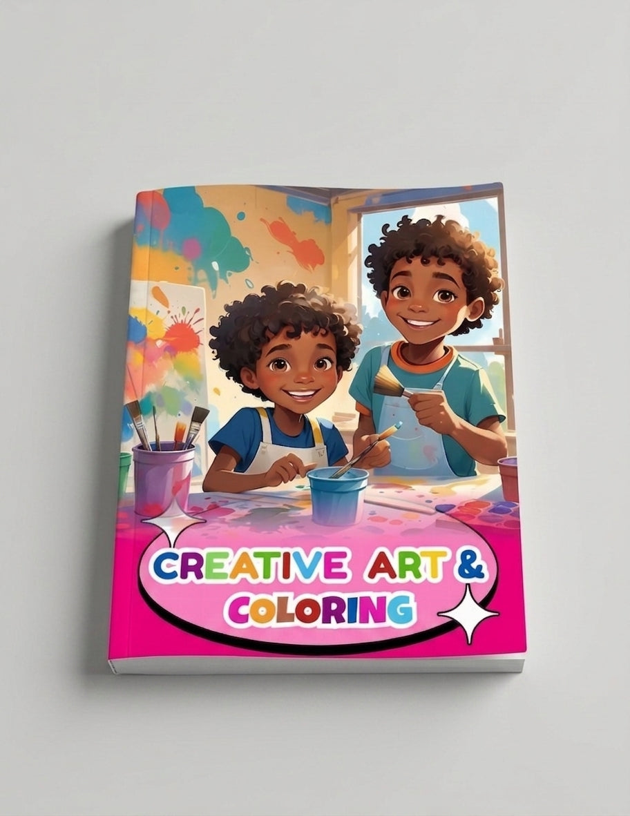Drawing & Coloring Lessons for Junior Grades | Children's Drawing & Coloring Activity Book | Educational Art Workbook | English