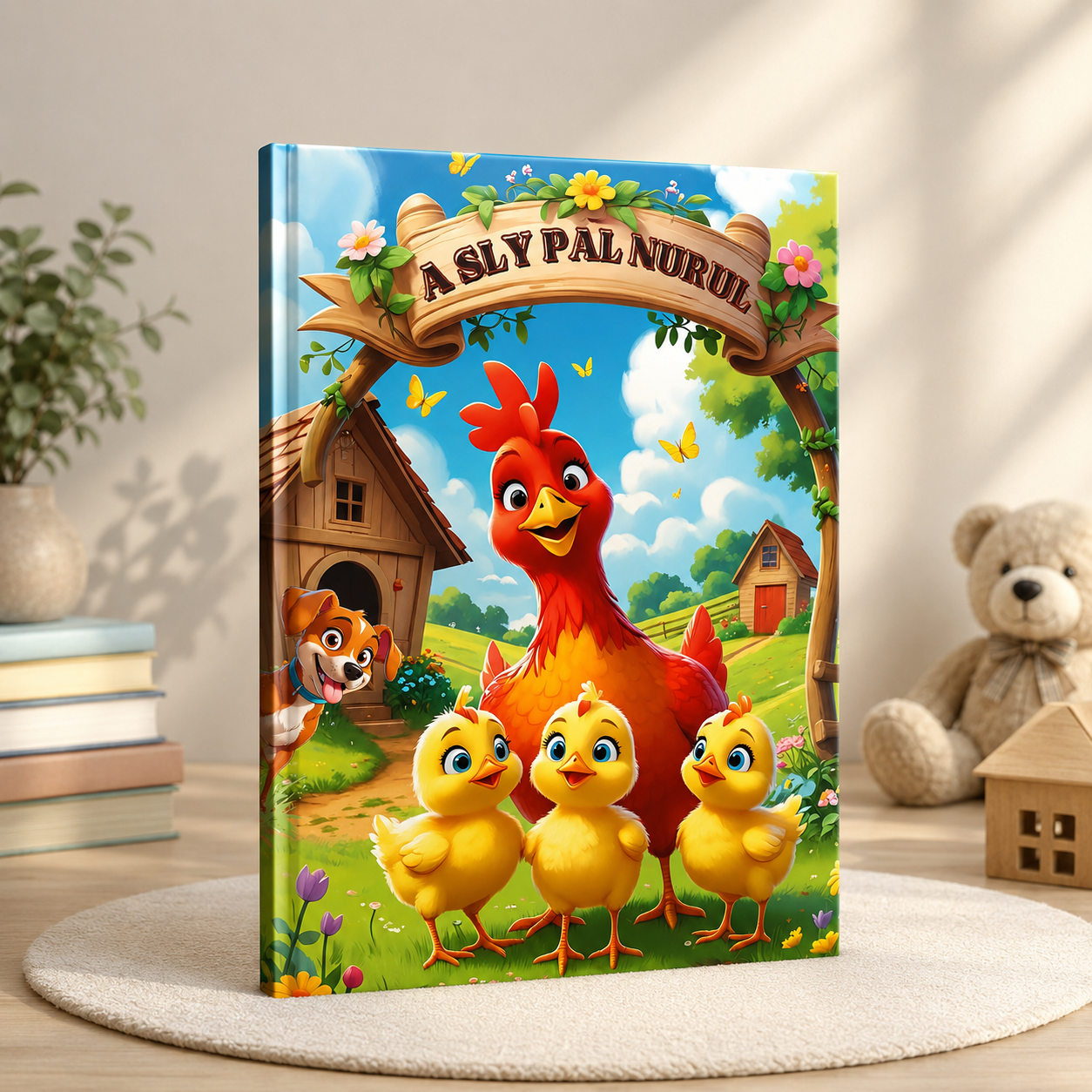 A Sly Pal Nurul | Children's Illustrated Hardcover Story Book by Lanre Manuel | English Kids Picture Book