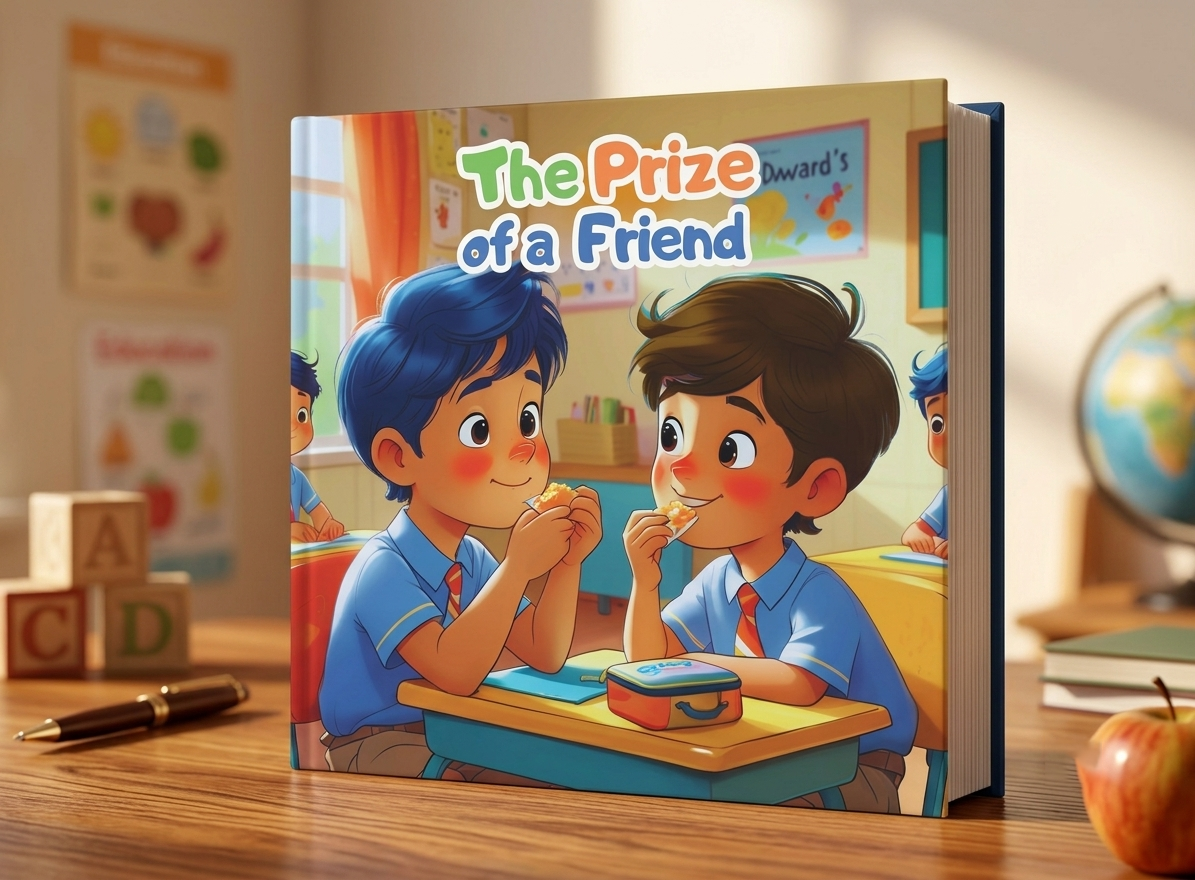 The Prize of a Friend | Children's Illustrated Hardcover Story Book by Lanre Manuel | English Kids Picture Book