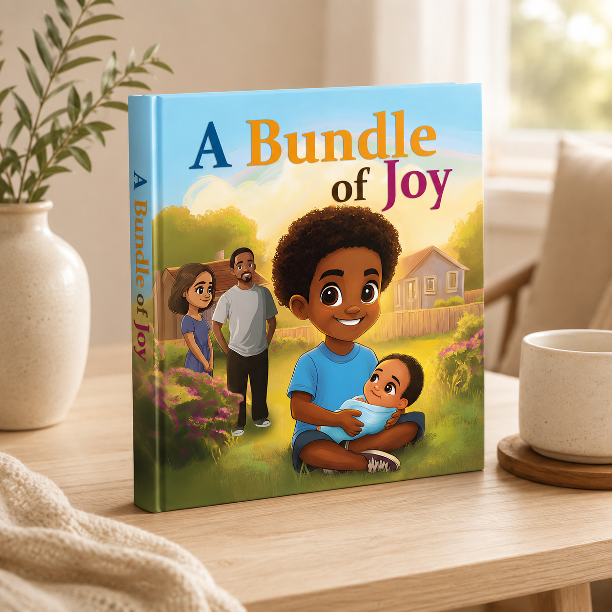 A Bundle of Joy | Children's Illustrated Hardcover Story Book by Lanre Manuel | English Kids Picture Book