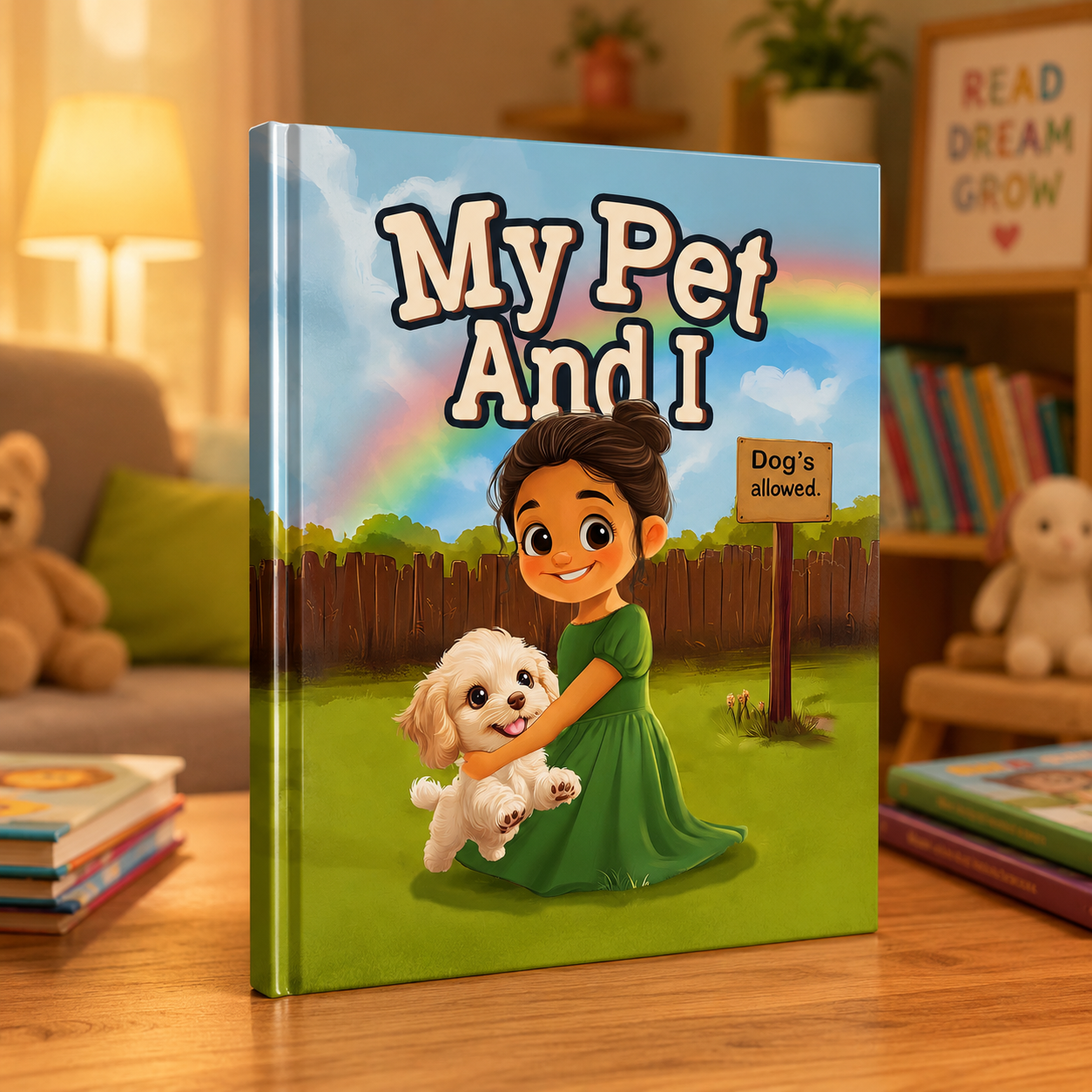 My Pet and I | Children's Illustrated Hardcover Story Book by Lanre Manuel | English Kids Picture Book