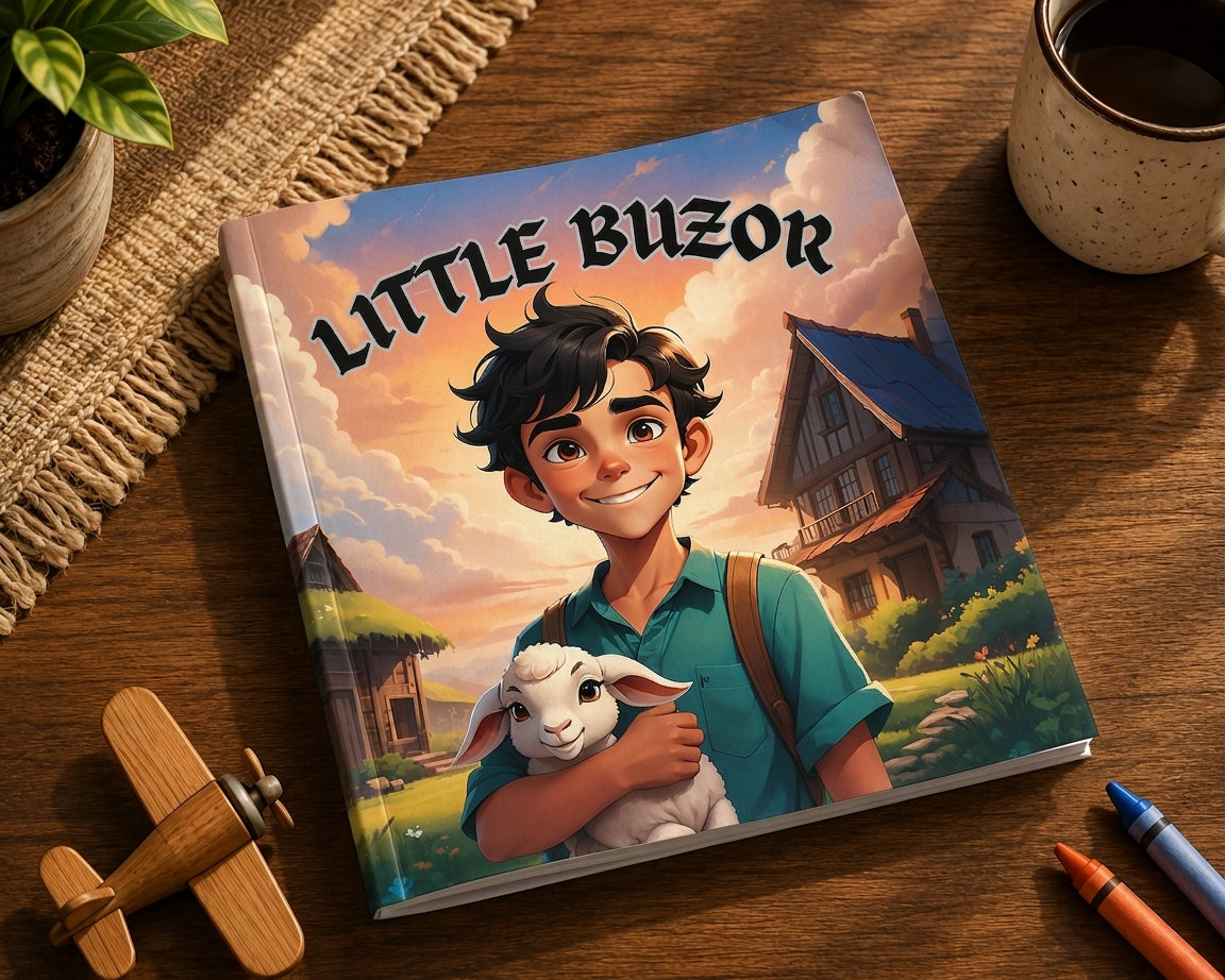 Little Buzor | Children's Illustrated Paperback Story Book by Lanre Manuel | English Kids Picture Book