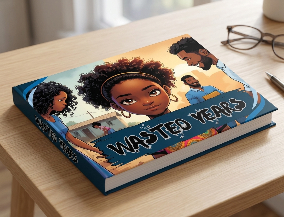 Wasted Years | Children's Illustrated Hardcover Story Book by Lanre Manuel | English Kids Picture Book