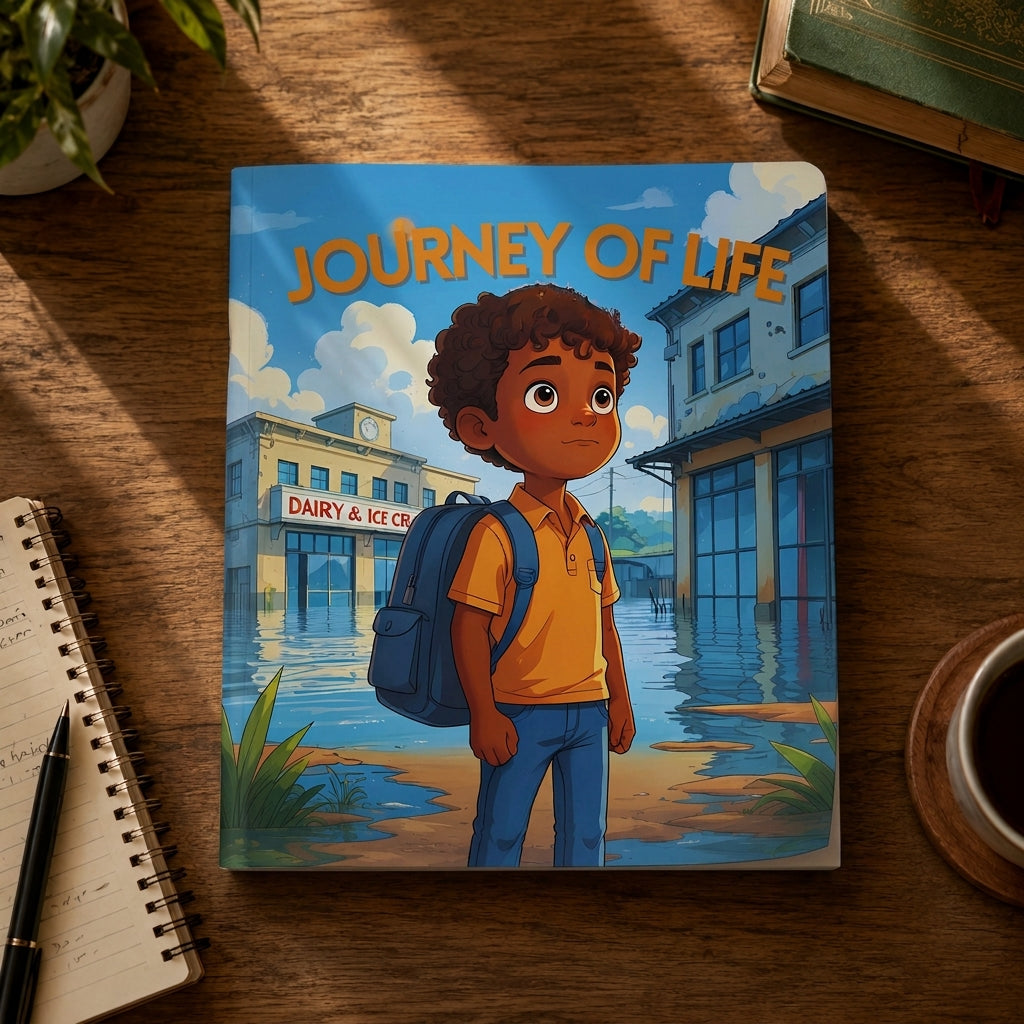 Journey of Life | Children's Illustrated Paperback Story Book by Lanre Manuel | English Kids Picture Book