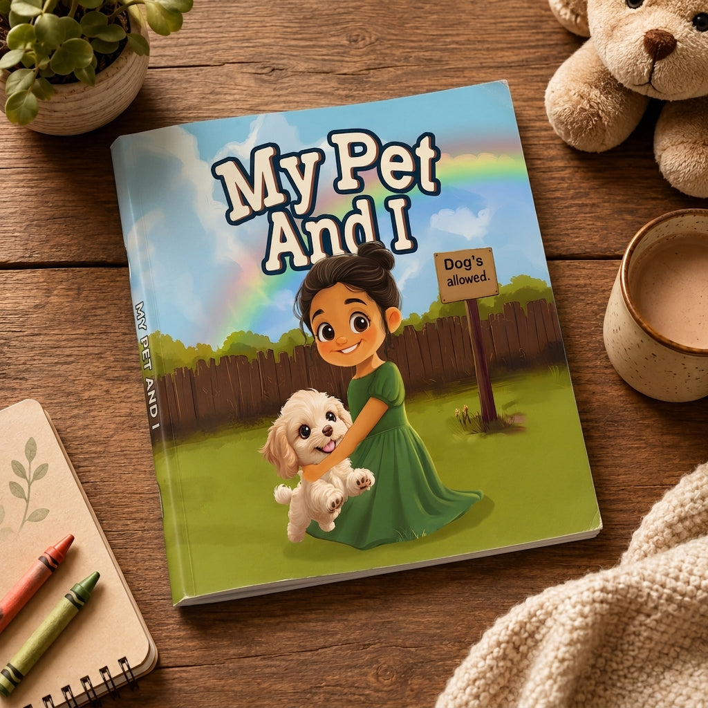 My Pet and I | Children's Illustrated Paperback Story Book by Lanre Manuel | English Kids Picture Book
