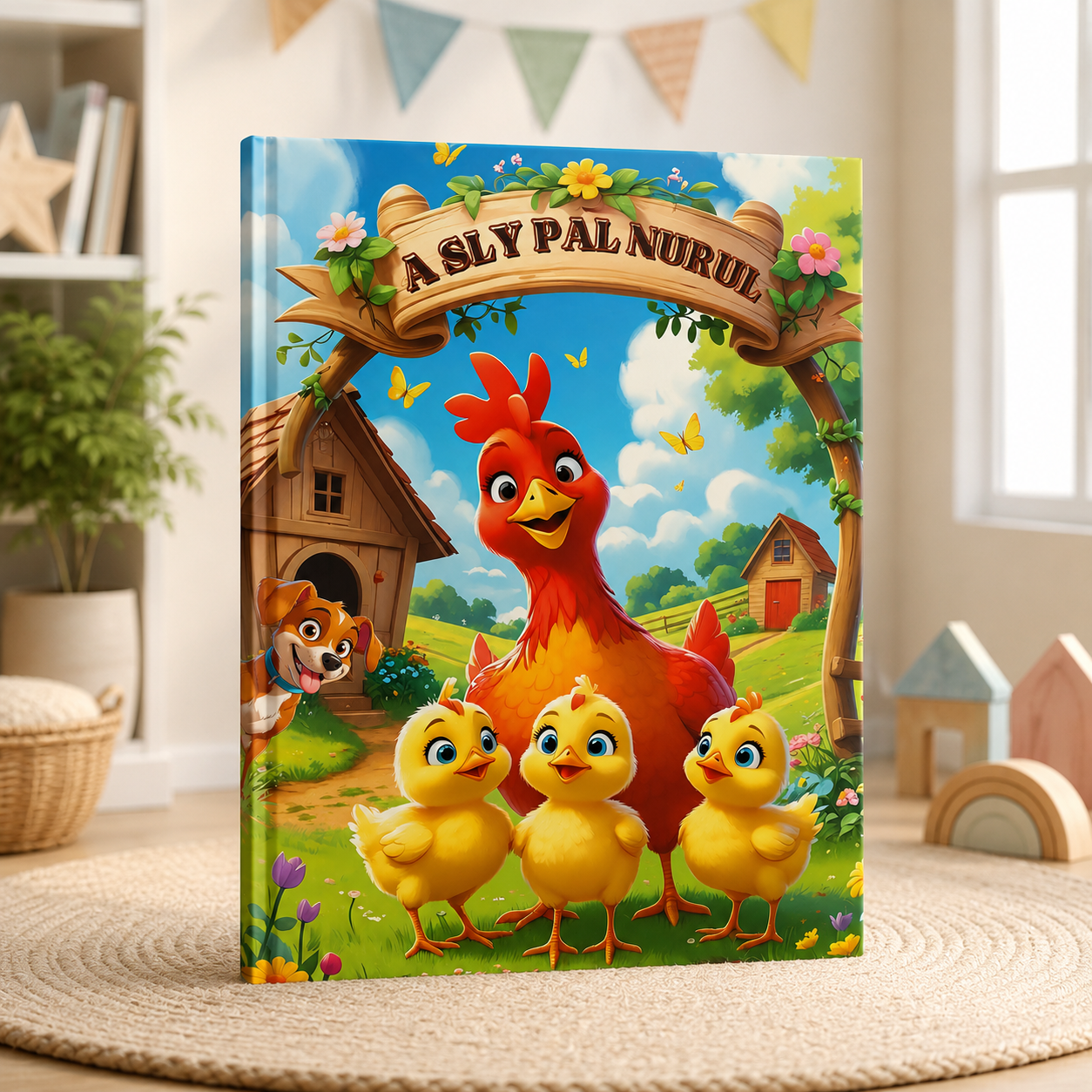 A Sly Pal Nurul | Children's Illustrated Hardcover Story Book by Lanre Manuel | English Kids Picture Book