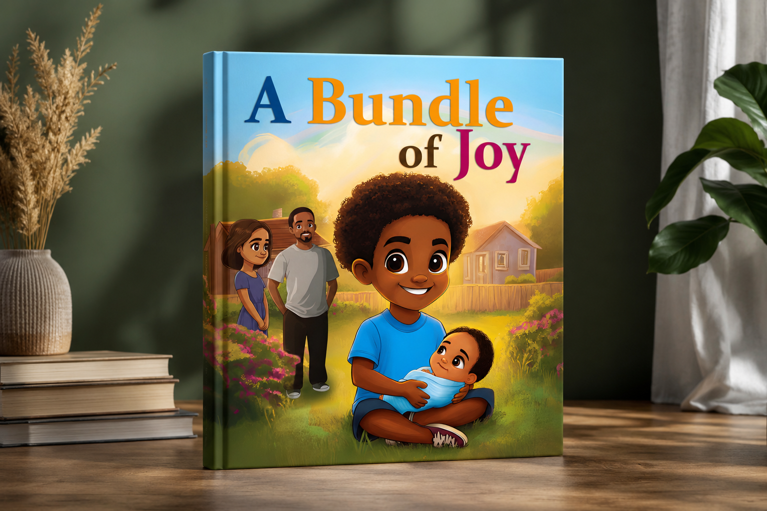 A Bundle of Joy | Children's Illustrated Hardcover Story Book by Lanre Manuel | English Kids Picture Book