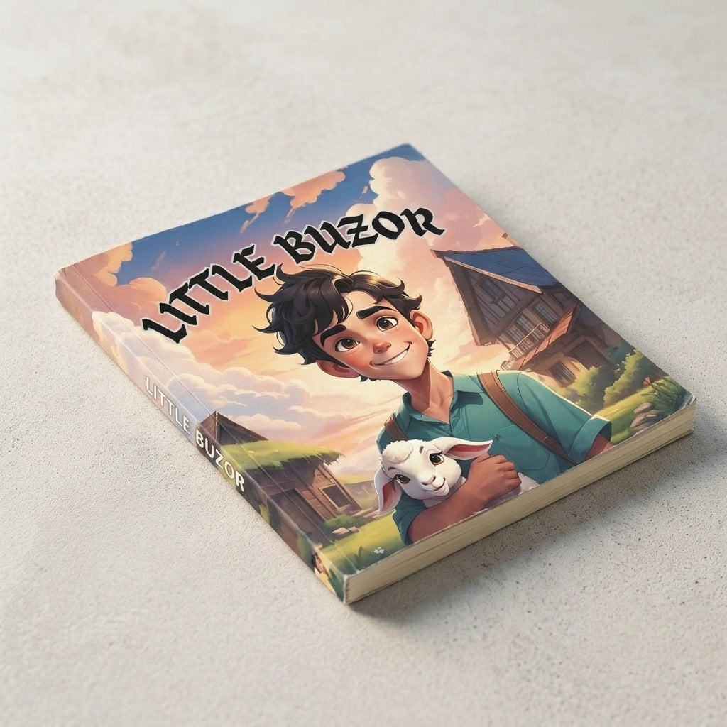 Little Buzor | Children's Illustrated Paperback Story Book by Lanre Manuel | English Kids Picture Book