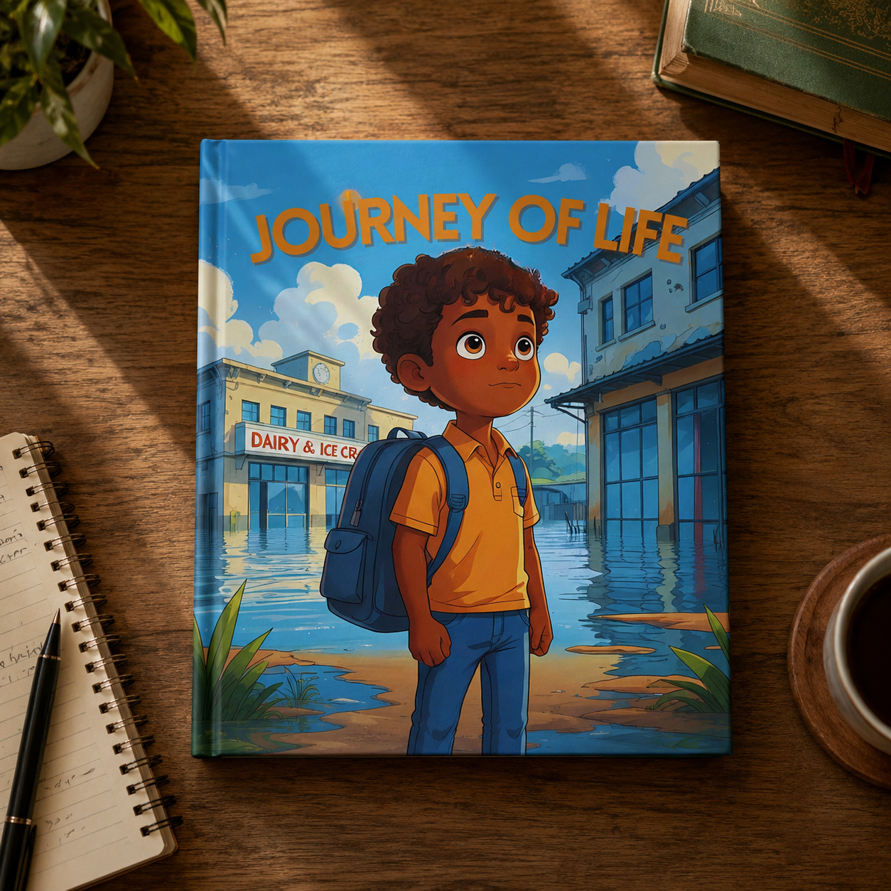 Journey of Life | Children's Illustrated Hardcover Story Book by Lanre Manuel | English Kids Picture Book