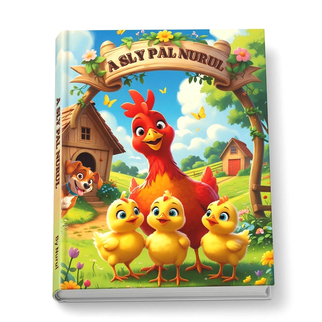 A Sly Pal Nurul | Children's Illustrated Hardcover Story Book by Lanre Manuel | English Kids Picture Book