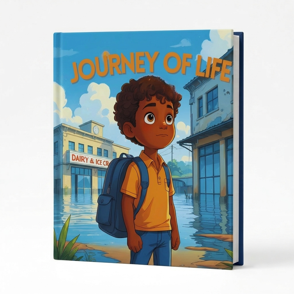 Journey of Life | Children's Illustrated Hardcover Story Book by Lanre Manuel | English Kids Picture Book