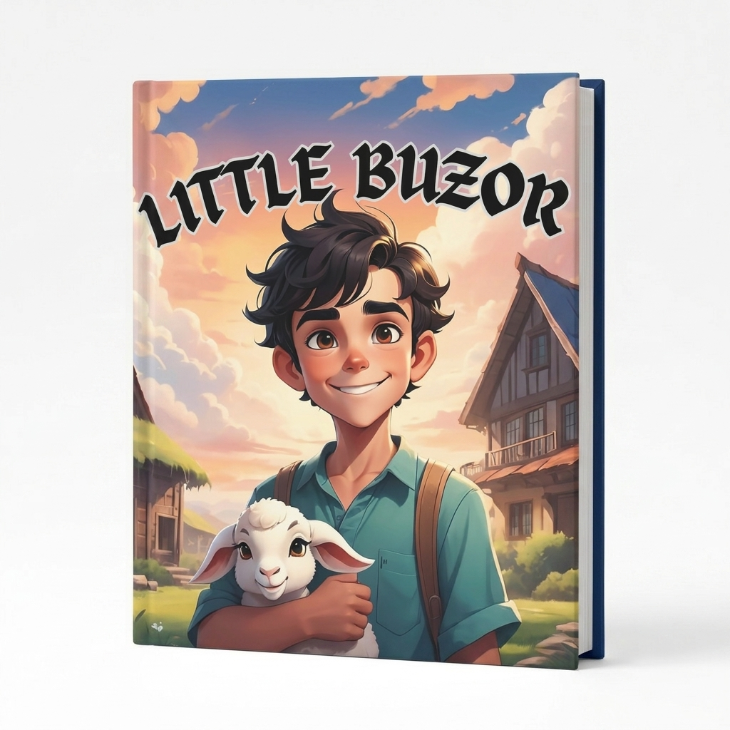 Little Buzor | Children's Illustrated Hardcover Story Book by Lanre Manuel | English Kids Picture Book