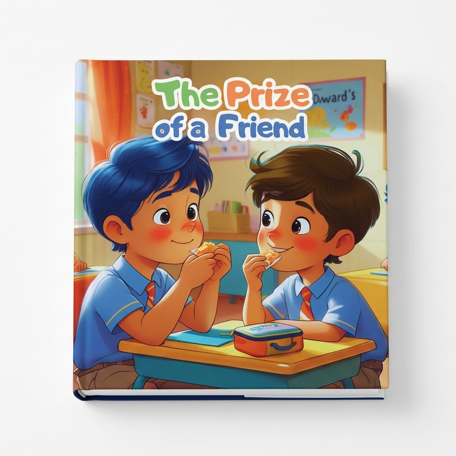 The Prize of a Friend | Children's Illustrated Hardcover Story Book by Lanre Manuel | English Kids Picture Book