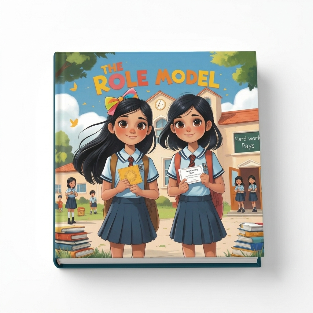 The Role Model | Children's Illustrated Hardcover Story Book by Lanre Manuel | English Kids Picture Book