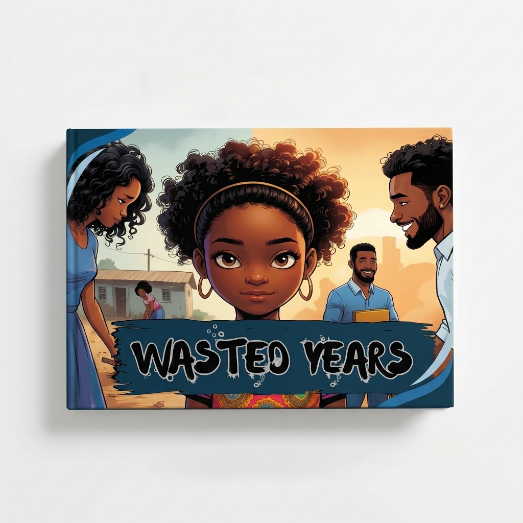 Wasted Years | Children's Illustrated Hardcover Story Book by Lanre Manuel | English Kids Picture Book