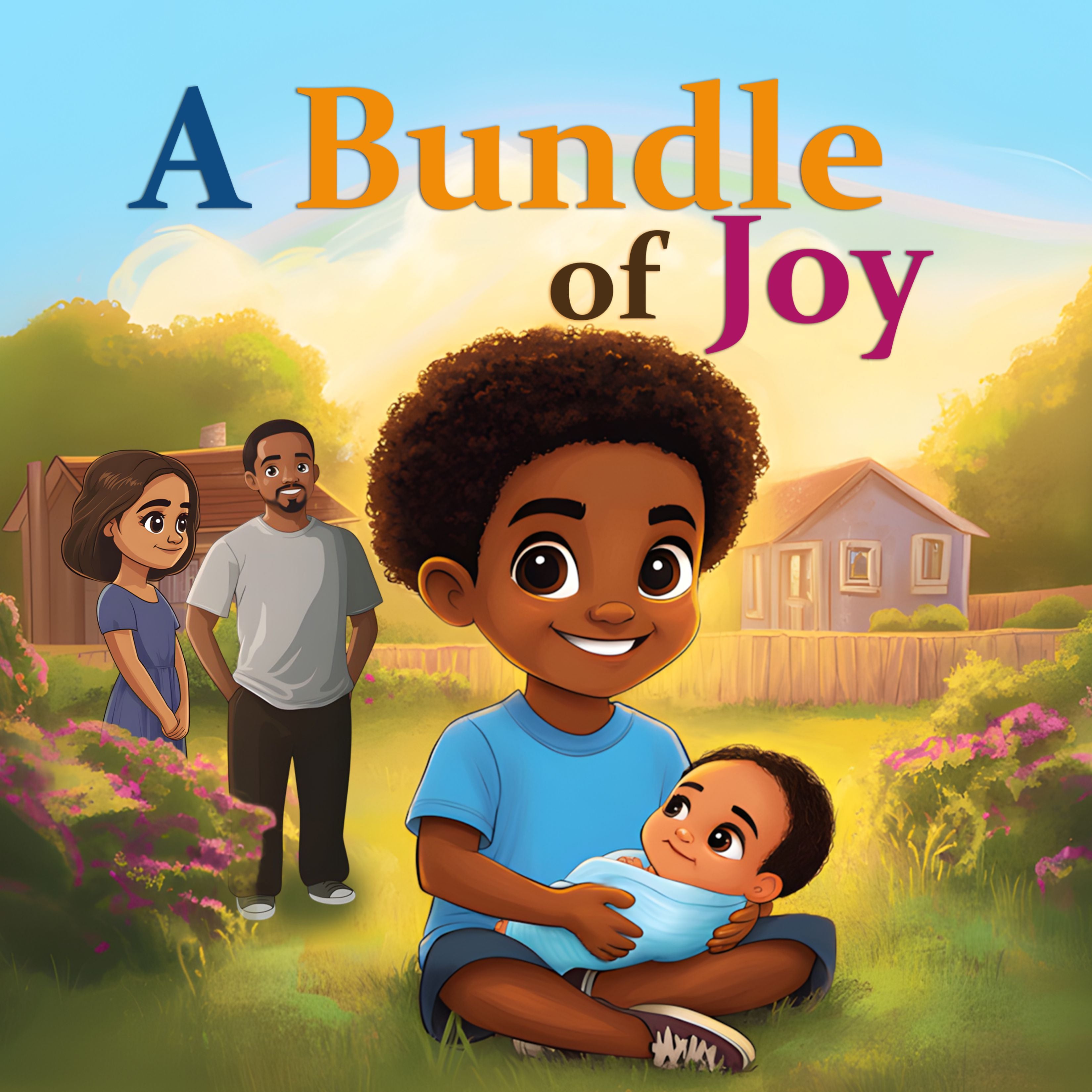 A Bundle of Joy | Children's Illustrated Hardcover Story Book by Lanre Manuel | English Kids Picture Book