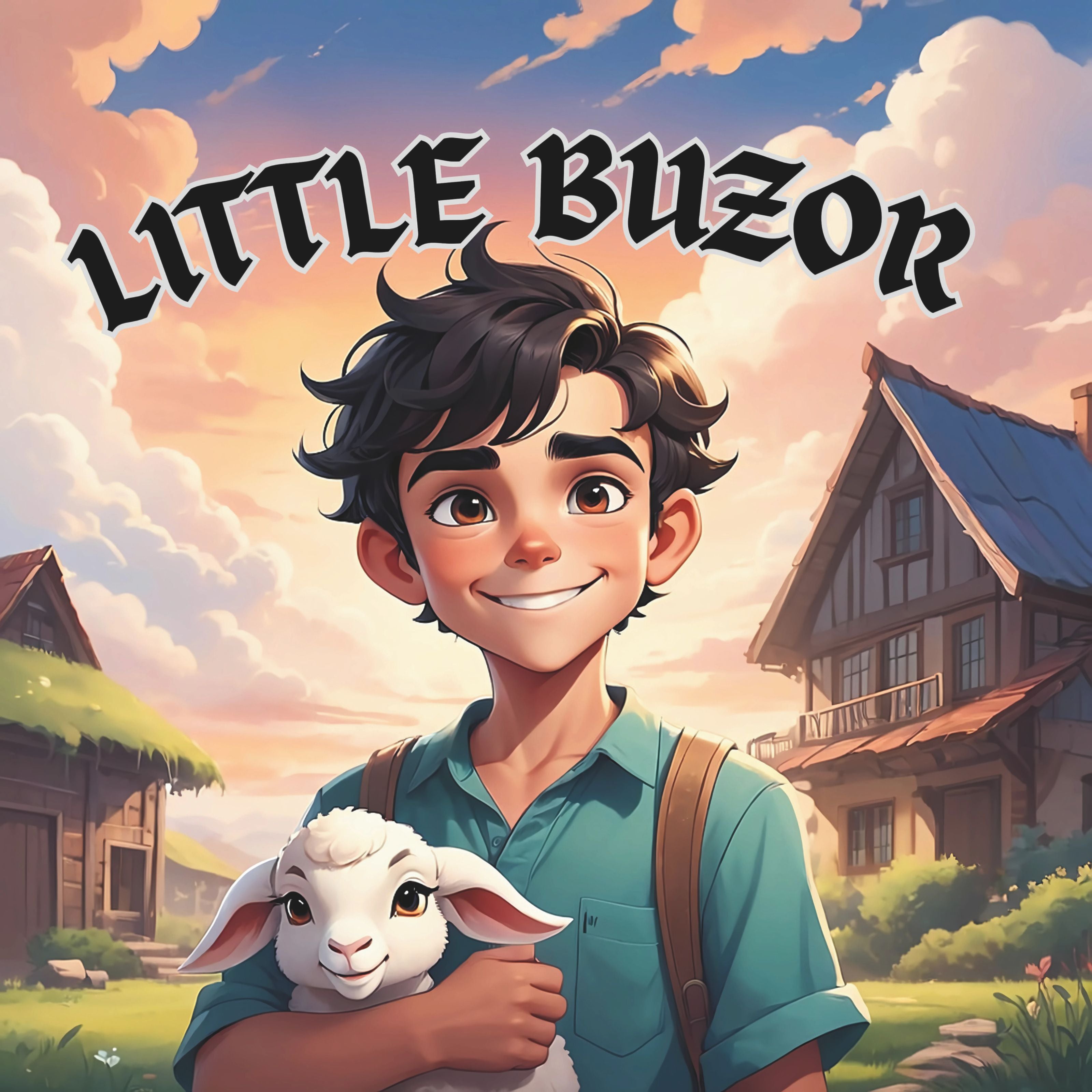 Little Buzor | Children's Illustrated Hardcover Story Book by Lanre Manuel | English Kids Picture Book