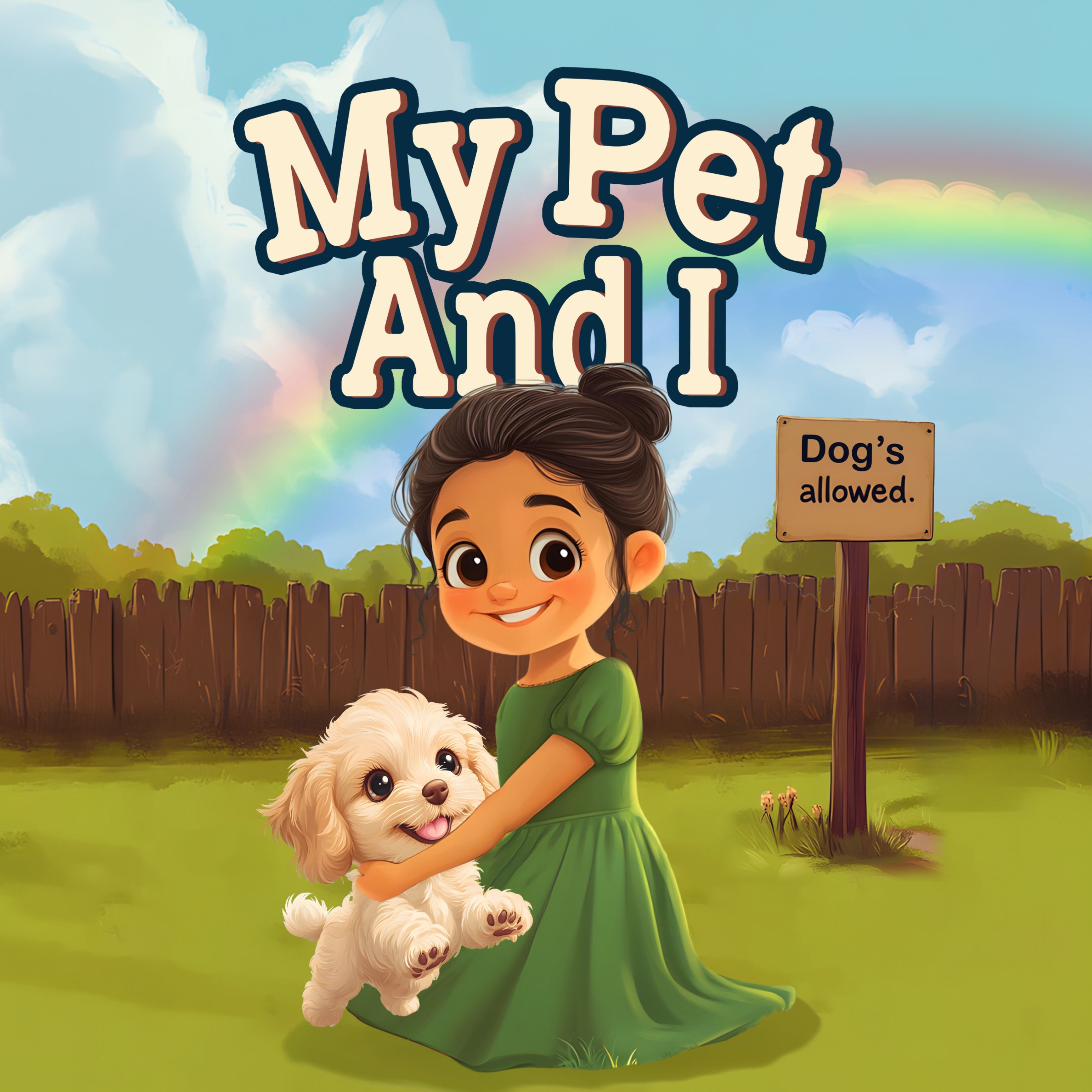 My Pet and I | Children's Illustrated Hardcover Story Book by Lanre Manuel | English Kids Picture Book