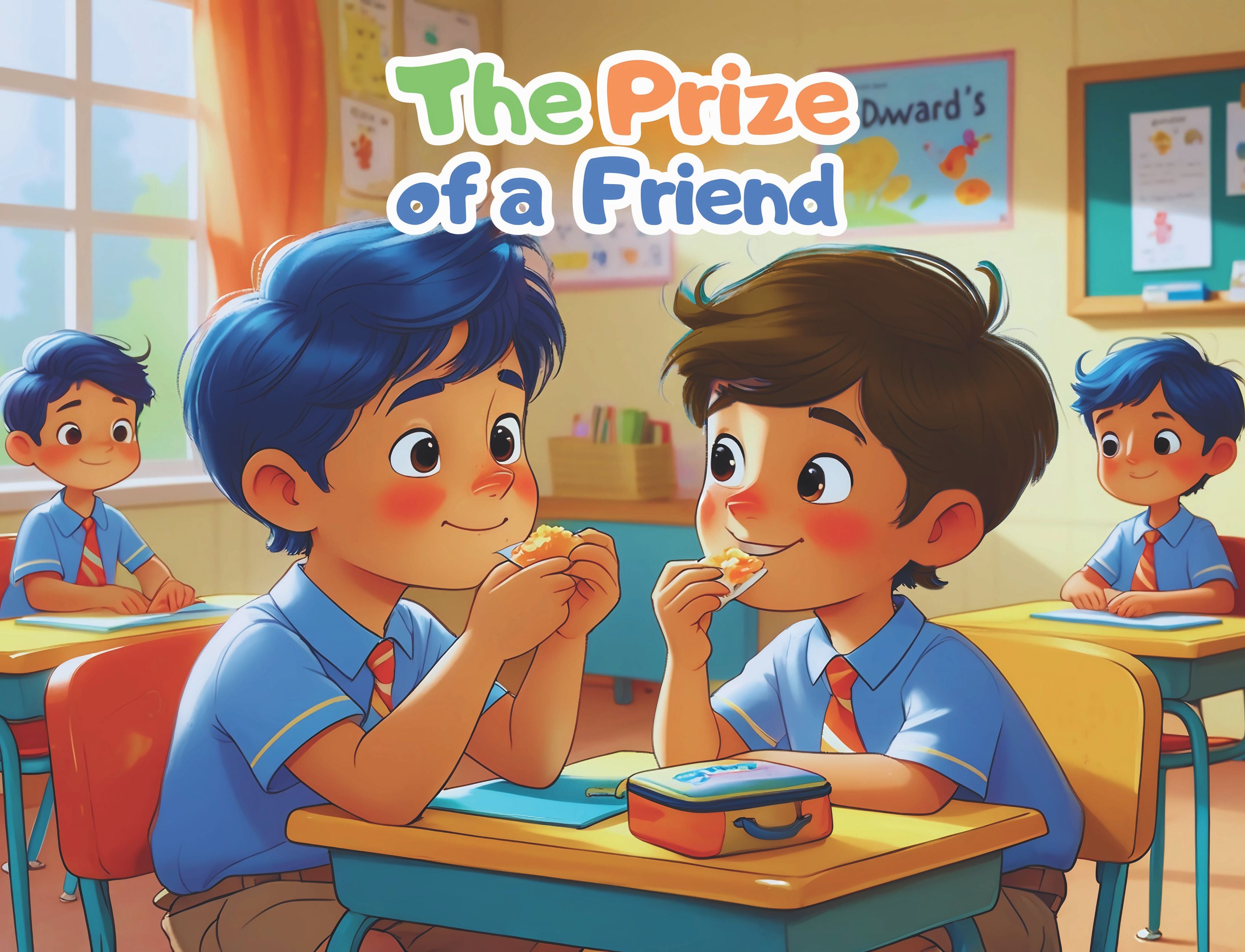 The Prize of a Friend | Children's Illustrated Hardcover Story Book by Lanre Manuel | English Kids Picture Book